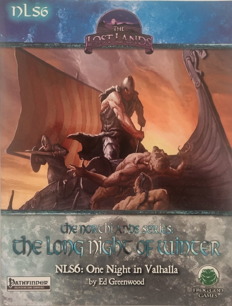 The Long Night of Winter - One Night in Valhalla (Pathfinder Module) - Vinyl Kitchen