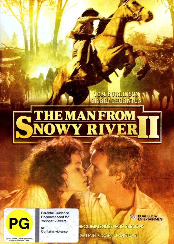 The Man from Snowy River II - 1988 (DVD) - Vinyl Kitchen