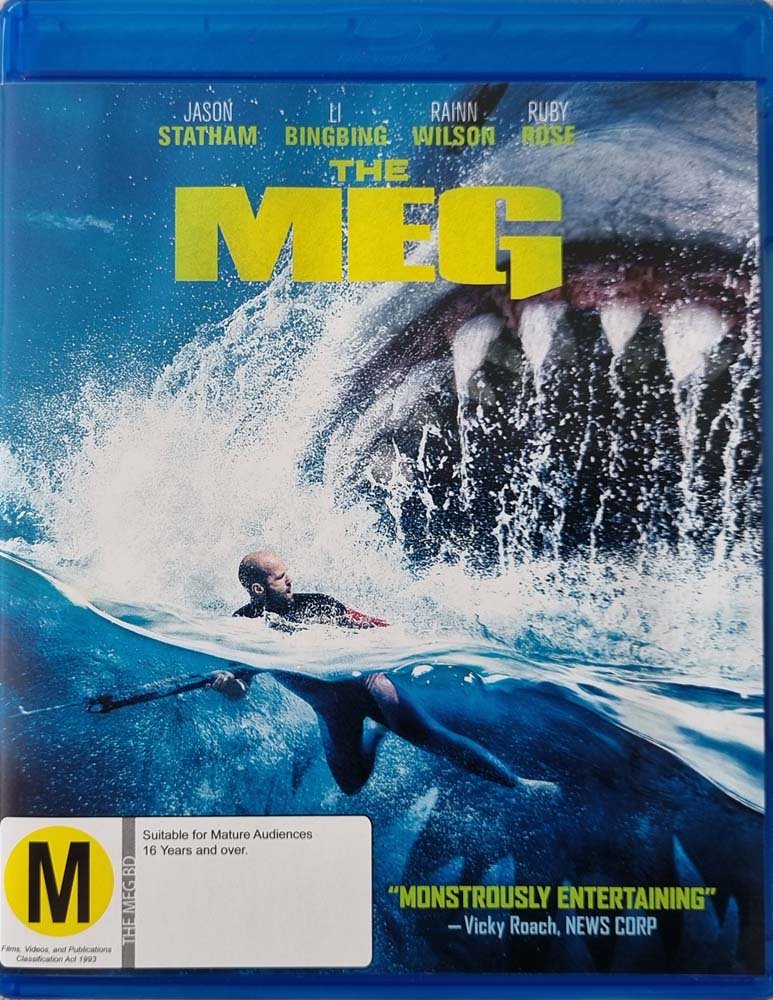The Meg - 2018 (Blu Ray) - Vinyl Kitchen