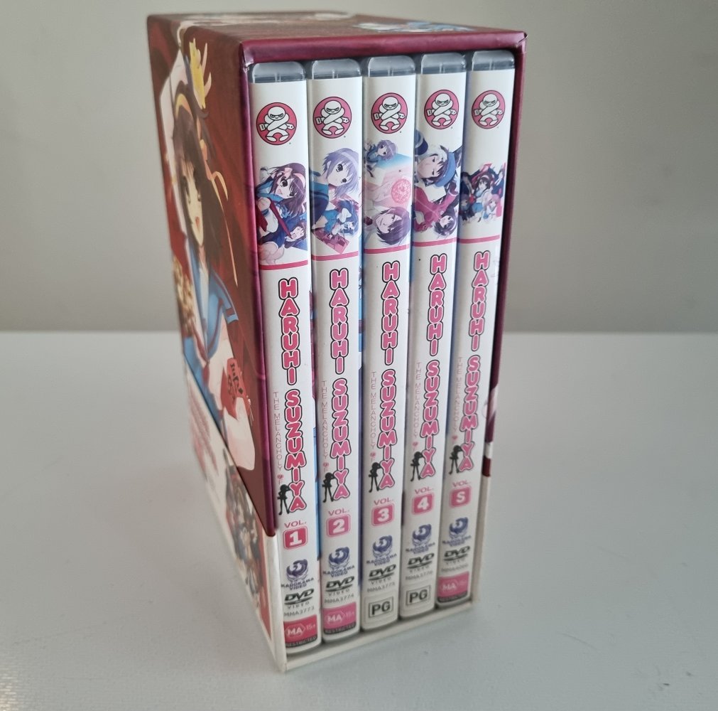 The Melancholy of Haruhi Suzumiya Collection - 2006 (DVD) - Vinyl Kitchen