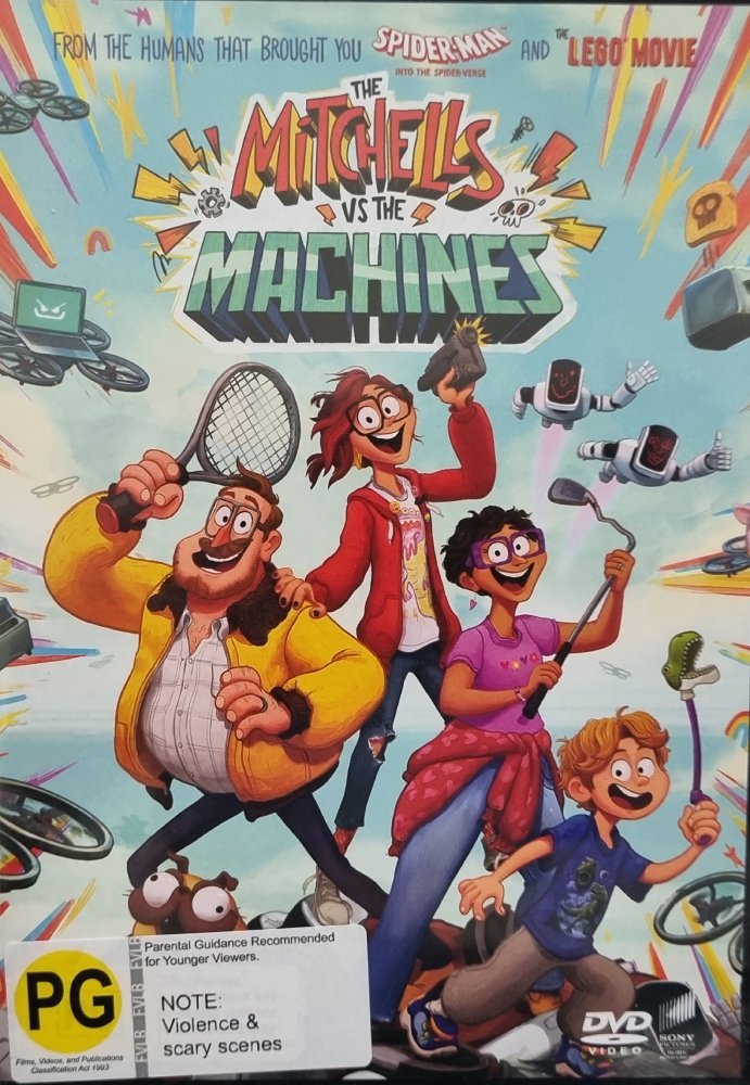 The Mitchells vs the Machines (DVD) - Vinyl Kitchen
