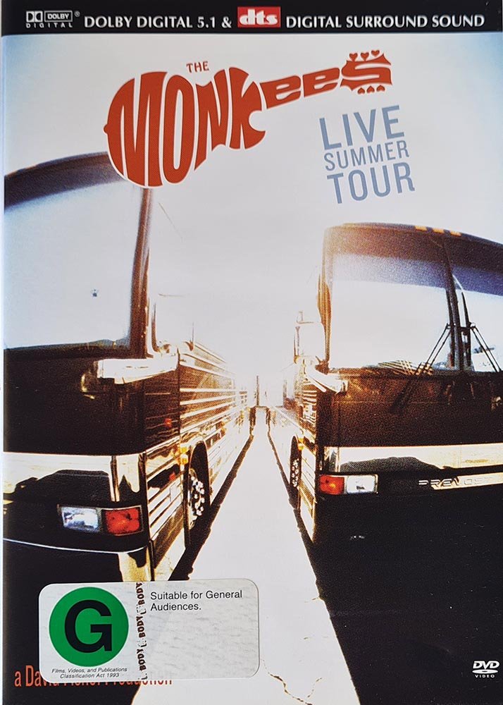 The Monkees - Live Summer Tour (DVD) - Vinyl Kitchen