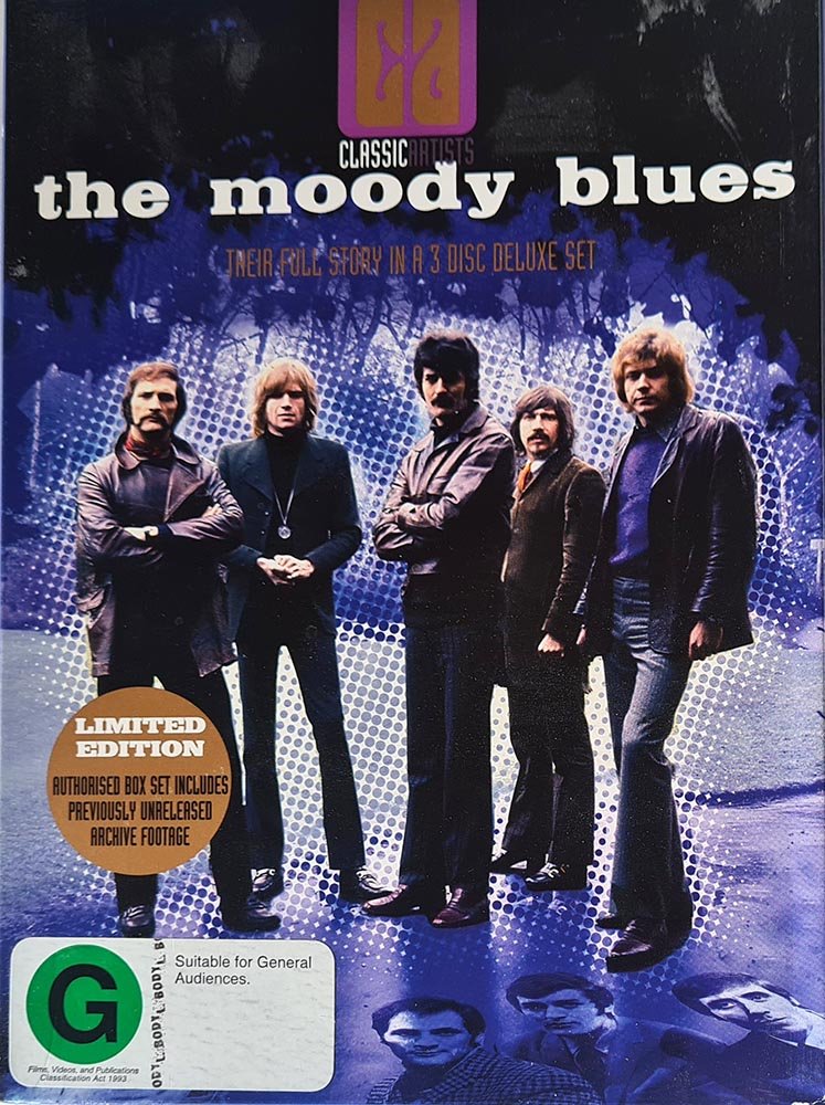 The Moody Blues - Their Full Story 3 Disc Deluxe Set (DVD) - Vinyl Kitchen