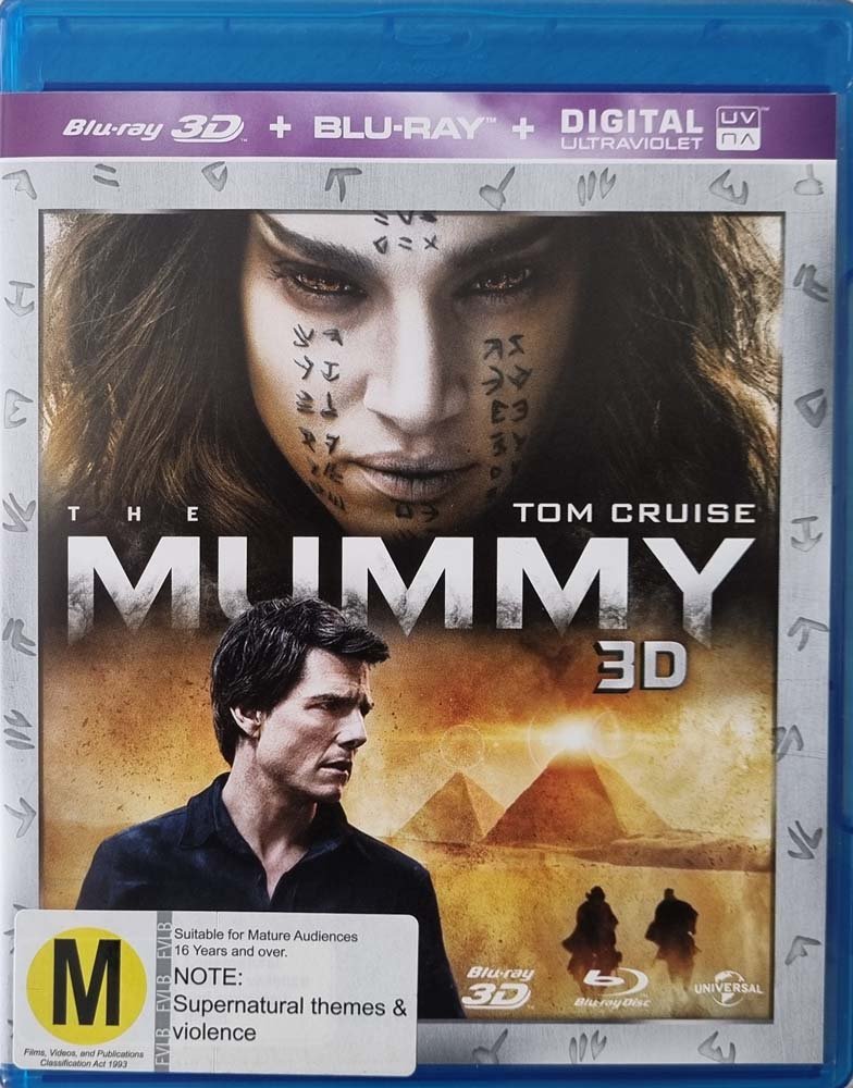 The Mummy - 3D + 2D - 1999 (Blu Ray) - Vinyl Kitchen