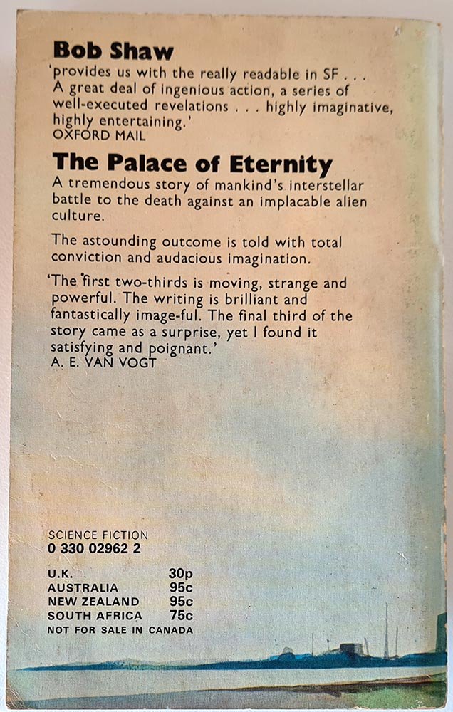 The Palace of Eternity - Bob Shaw - Vinyl Kitchen