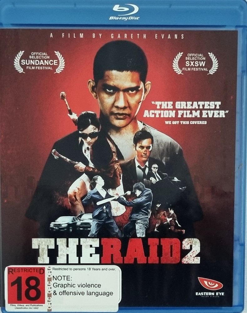 The Raid 2 - 2014 (Blu Ray) - Vinyl Kitchen