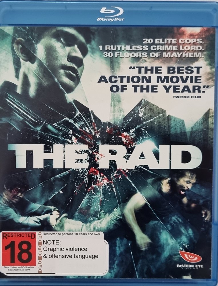 The Raid - 2012 (Blu Ray) - Vinyl Kitchen