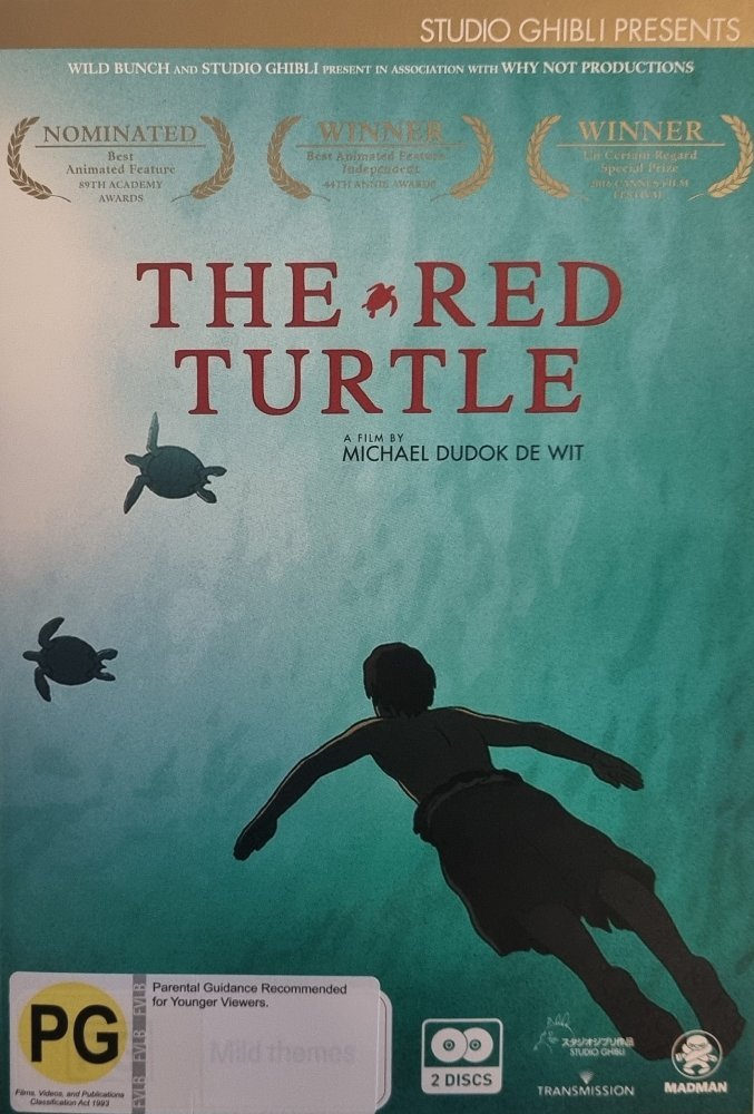 The Red Turtle - 2016 (DVD) - Vinyl Kitchen