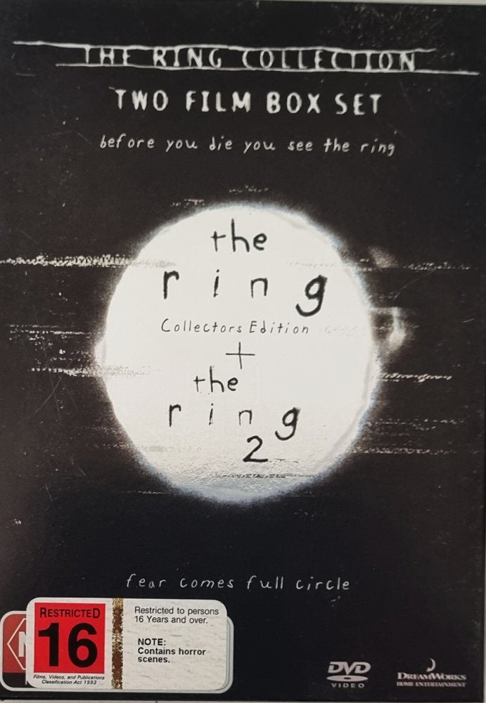 The Ring Collection - Two Film Box Set 1 & 2 - 2002 (DVD) - Vinyl Kitchen