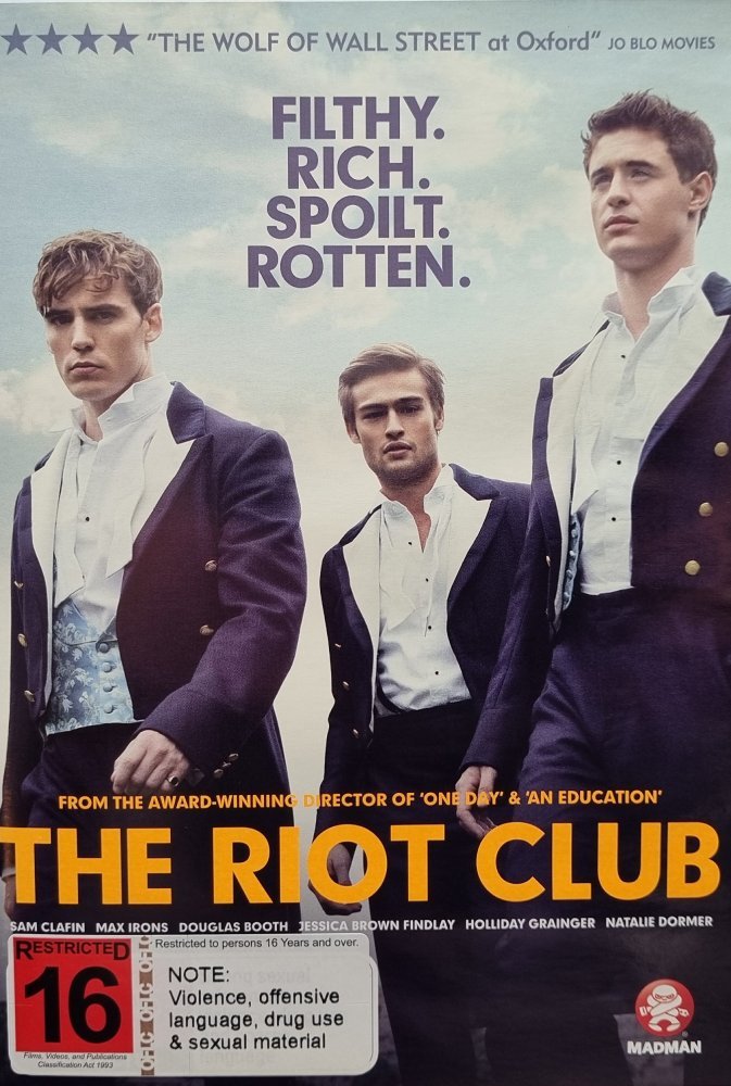 The Riot Club - 2014 (DVD) - Vinyl Kitchen