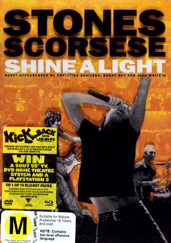 The Rolling Stones: Shine a Light Movie Special - 2008 (DVD) - Vinyl Kitchen