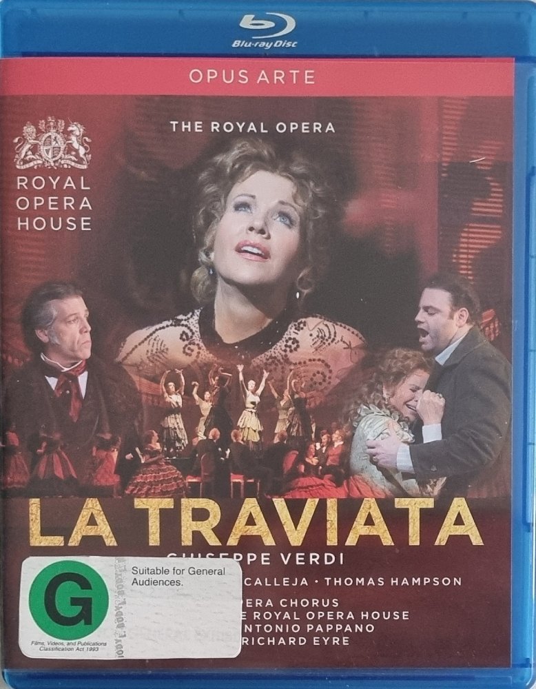 The Royal Opera - La Traviata (Blu Ray) - Vinyl Kitchen