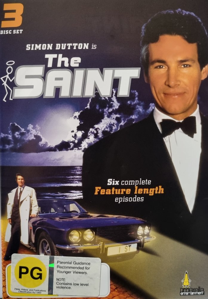 The Saint - Starring Simon Button (DVD) - Vinyl Kitchen