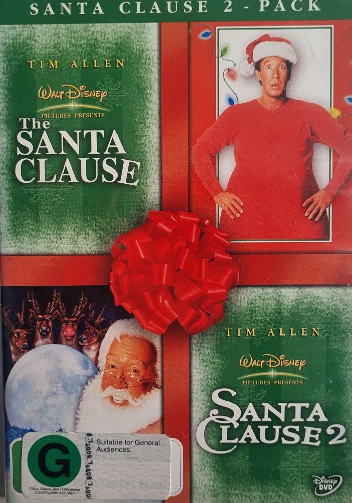 The Santa Clause / Santa Clause 2 - 1994 (DVD) - Vinyl Kitchen