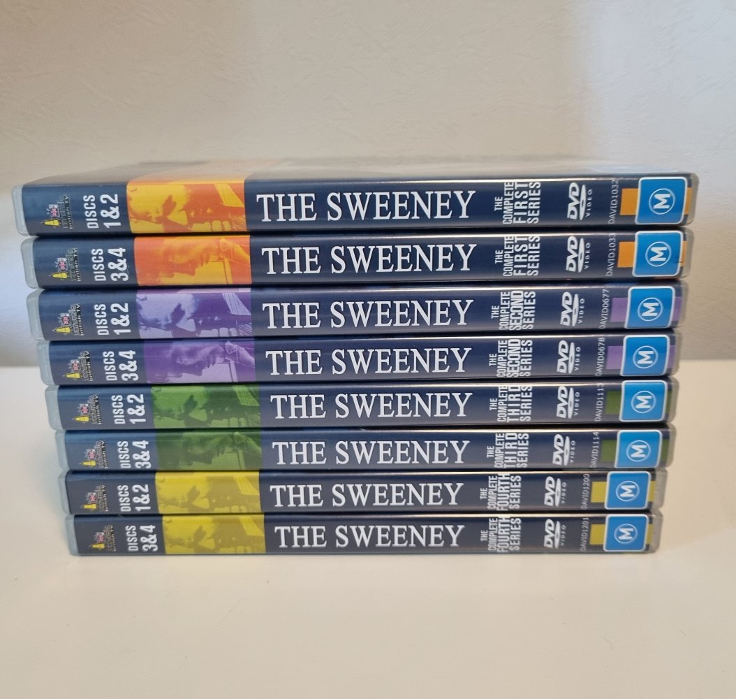 The Sweeney - The Complete Series 1 - 4 (DVD) - Vinyl Kitchen