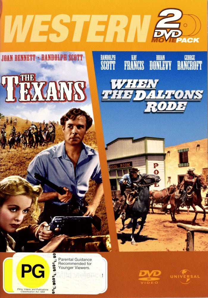 The Texans / When the Daltons Rode - 1938 (DVD) - Vinyl Kitchen
