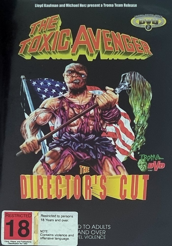 The Toxic Avenger - Director's Cut - 1984 (DVD) - Vinyl Kitchen