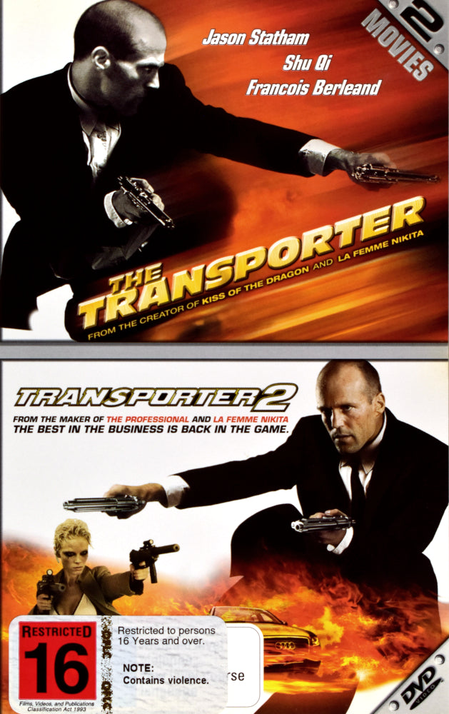The Transporter / Transporter 2 - 2005 (DVD)