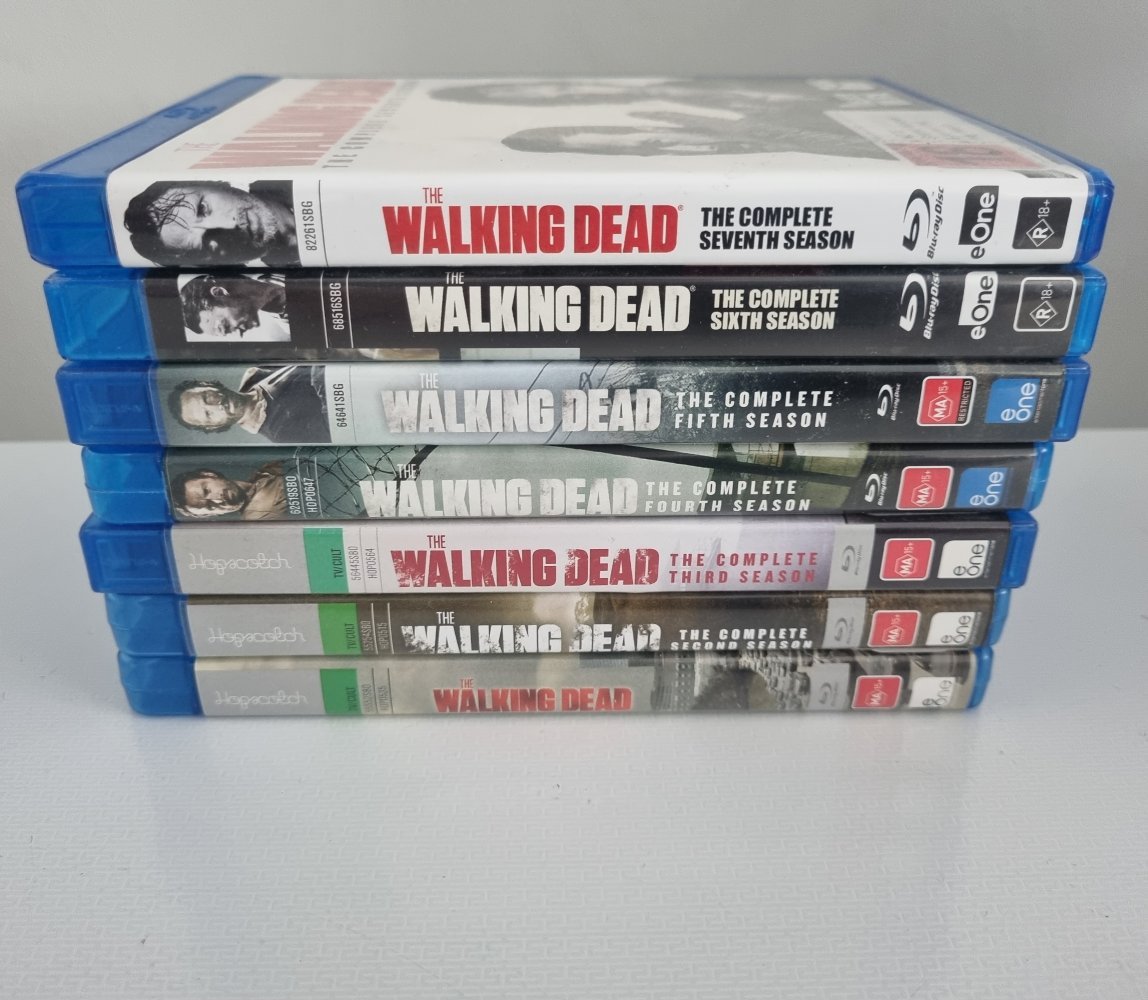 The Walking Dead - Complete Seasons 1 - 7 (Blu Ray) - Vinyl Kitchen