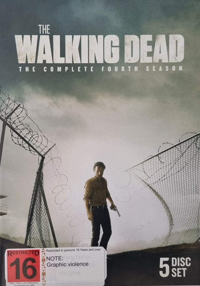 The Walking Dead - The Complete Fourth Season (DVD) - Vinyl Kitchen