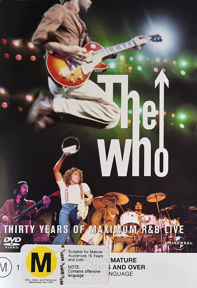 The Who - Thirty Years of Maximum R&B Live (DVD) - Vinyl Kitchen