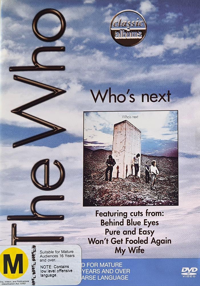 The Who - Who's Next Classic Albums (DVD) - Vinyl Kitchen