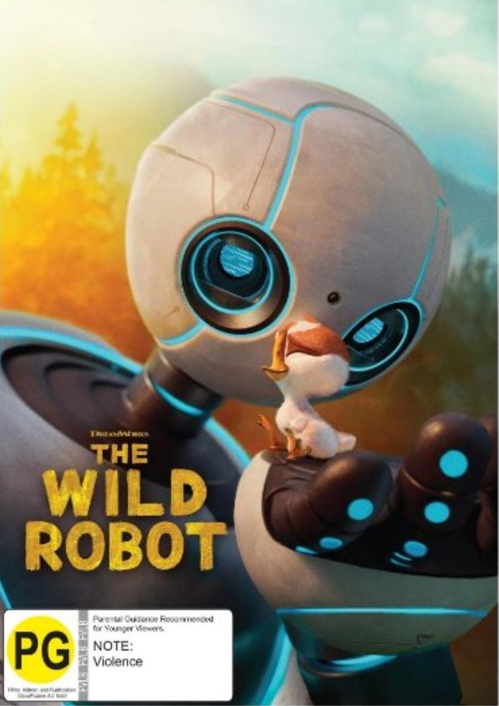 The Wild Robot (DVD) - Vinyl Kitchen