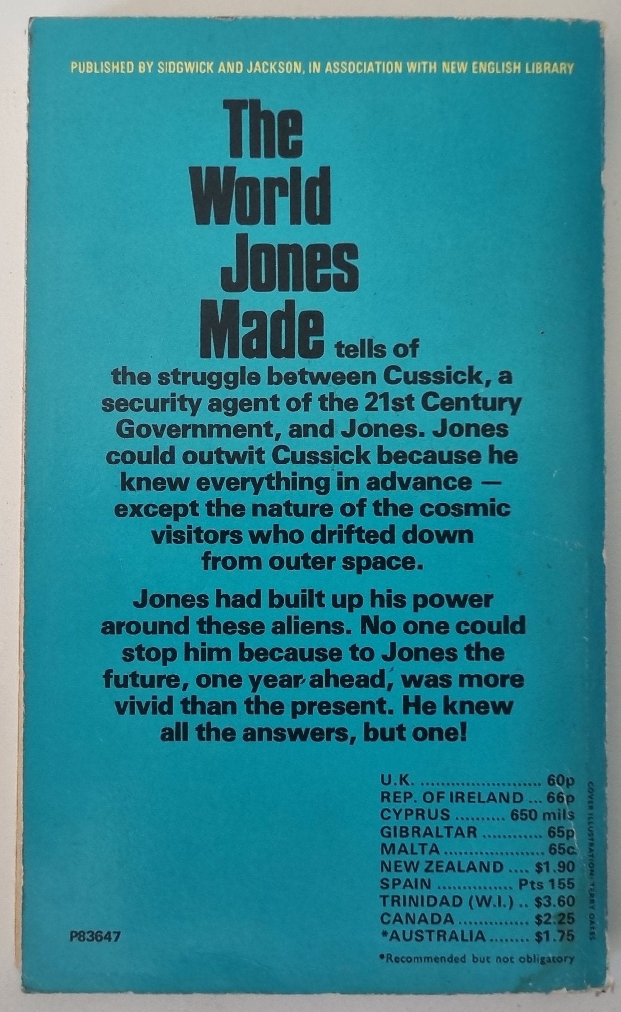 The World Jones Made - Philip K. Dick - Vinyl Kitchen