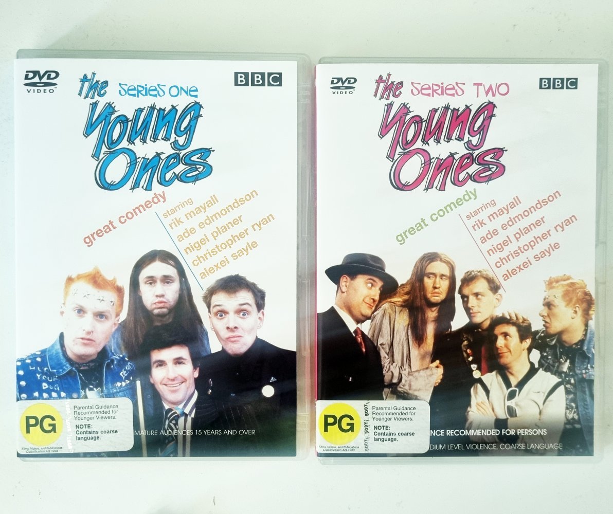 The Young Ones Season 1 & 2 (DVD) - Vinyl Kitchen