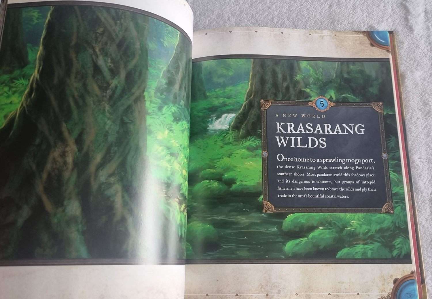 The Art of World of Warcraft Mists of Pandaria Book