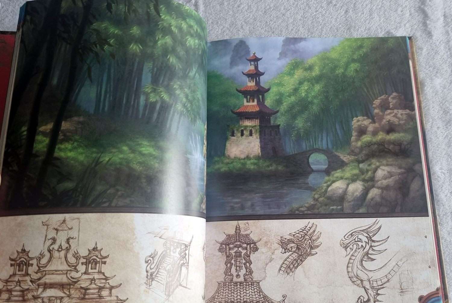 The Art of World of Warcraft Mists of Pandaria Book