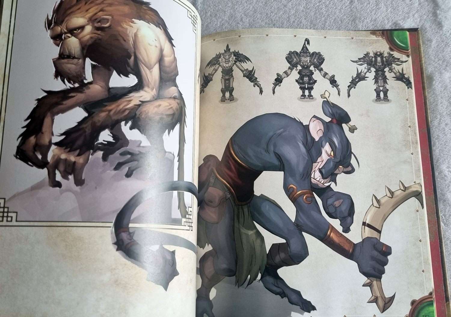 The Art of World of Warcraft Mists of Pandaria Book