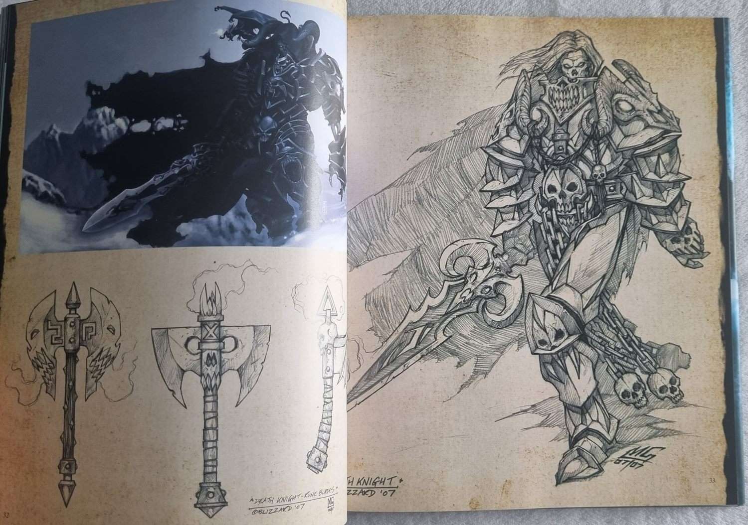 The Art of World of Warcraft Wrath of the Lich King Book