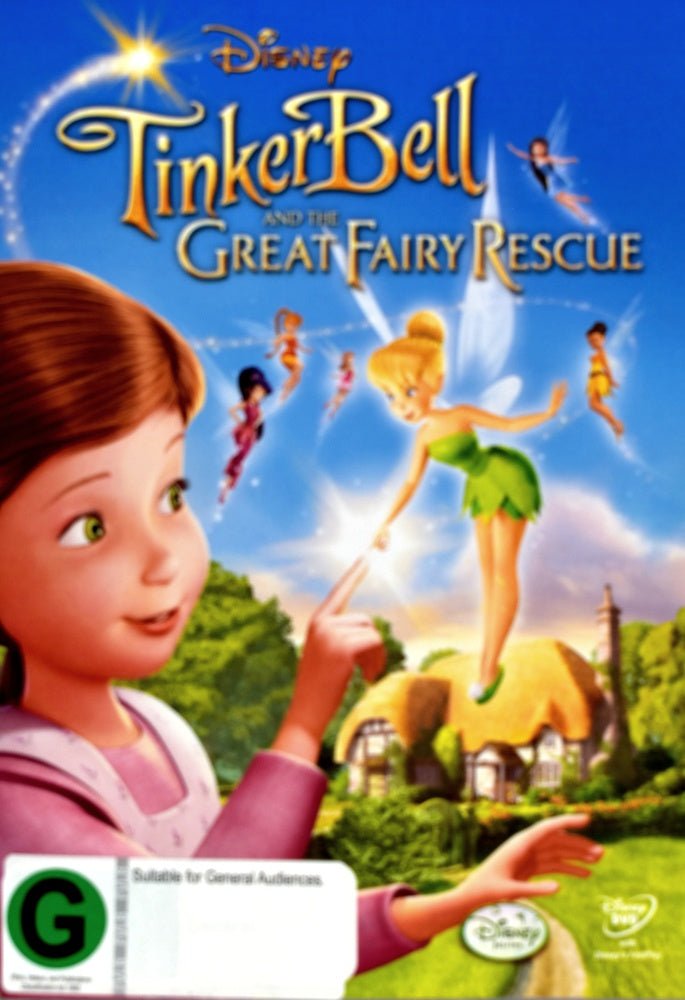 Tinker Bell and the Great Fairy Rescue - 2010 (DVD) - Vinyl Kitchen