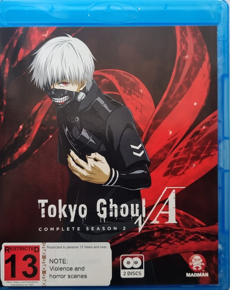 Tokyo Ghoul: Season 2 - 2014 (Blu Ray) - Vinyl Kitchen
