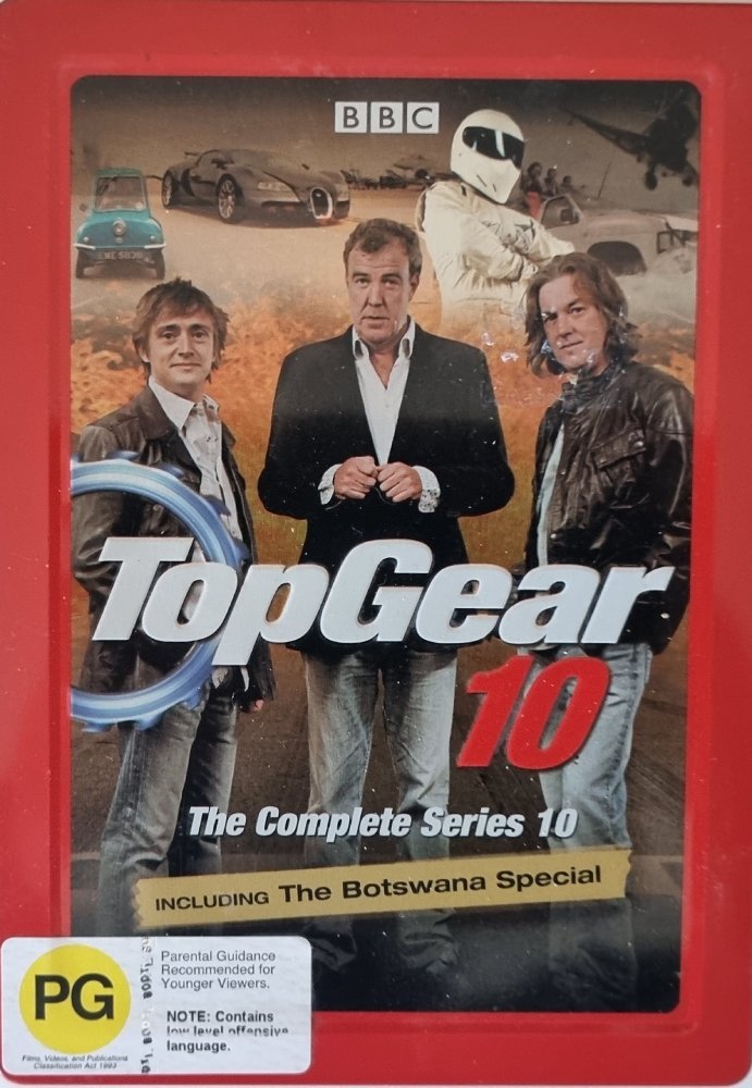 Top Gear 10 - The Complete Series 10 - Steelbook (DVD) - Vinyl Kitchen