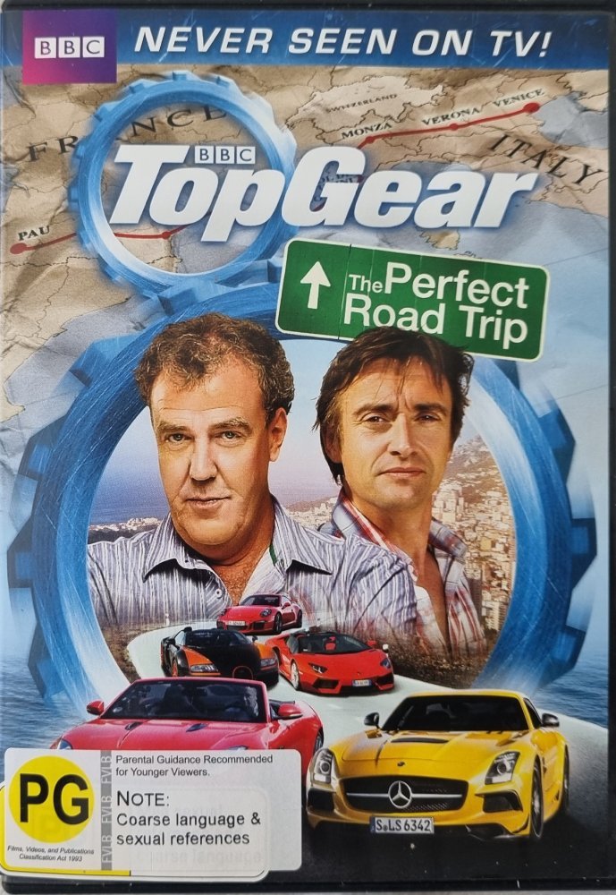 Top Gear: The Perfect Road Trip (DVD) - Vinyl Kitchen