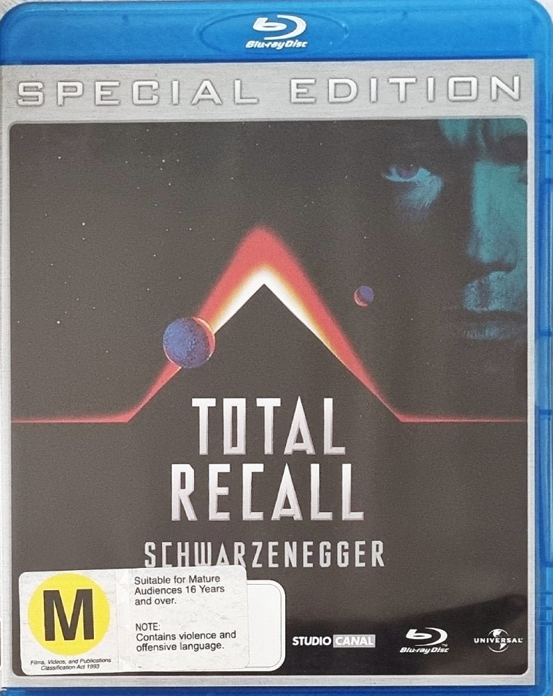 Total Recall - Special Edition (Blu Ray) 1990 - Vinyl Kitchen