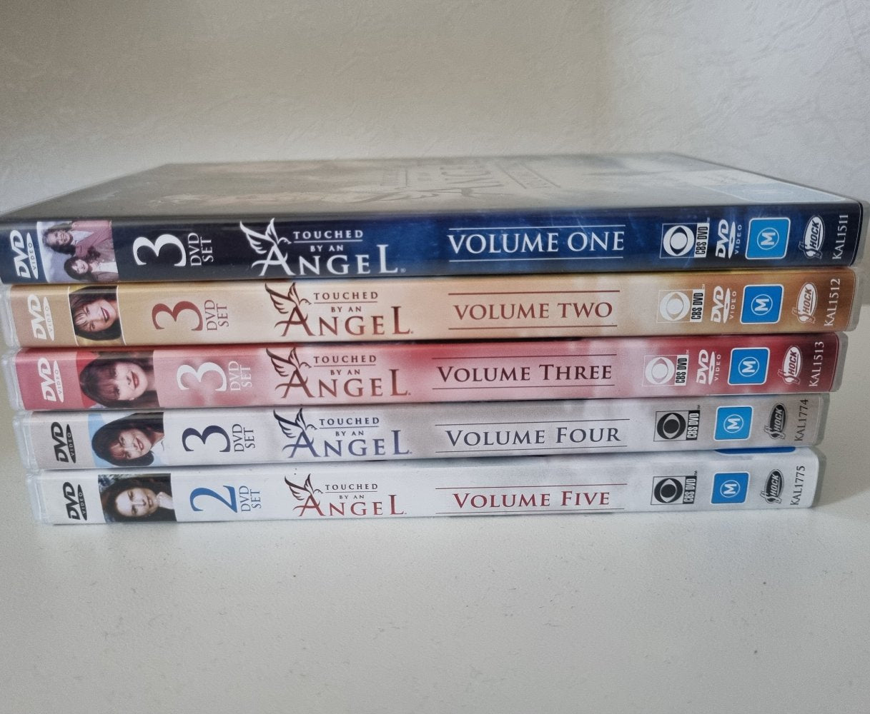 Touched by an Angel - Volume 1 - 5 (DVD) - Vinyl Kitchen