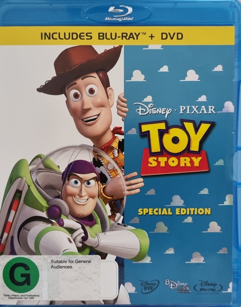 Toy Story - 1995 (Blu Ray) - Vinyl Kitchen