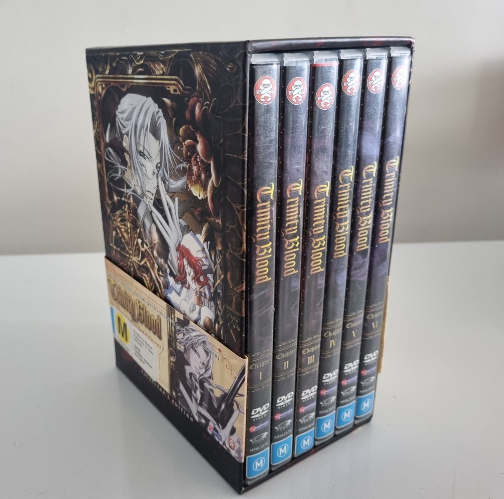 Trinity Blood - 6 Disc Collector's Edition Box Set - 2006 (DVD) - Vinyl Kitchen