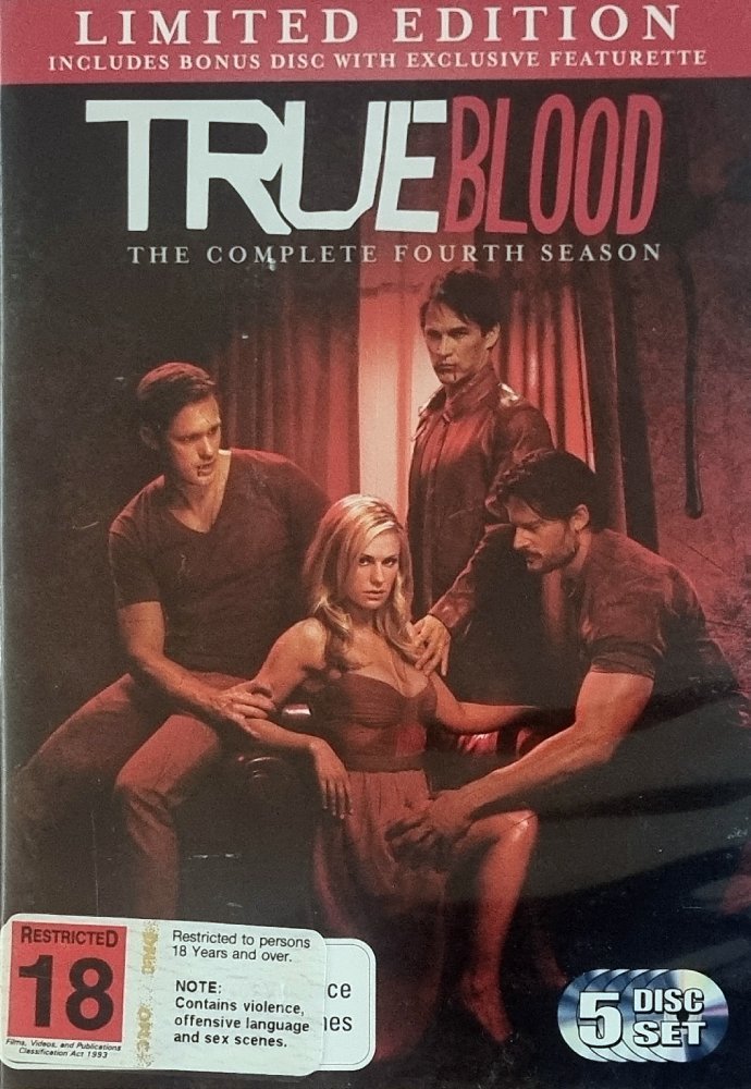 True Blood - The Complete Fourth Season (DVD) - Vinyl Kitchen