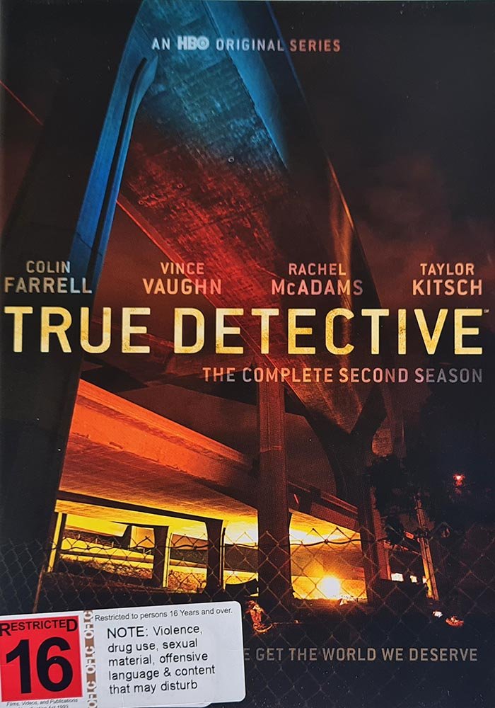 True Detective - The Complete Second Season (DVD) - Vinyl Kitchen