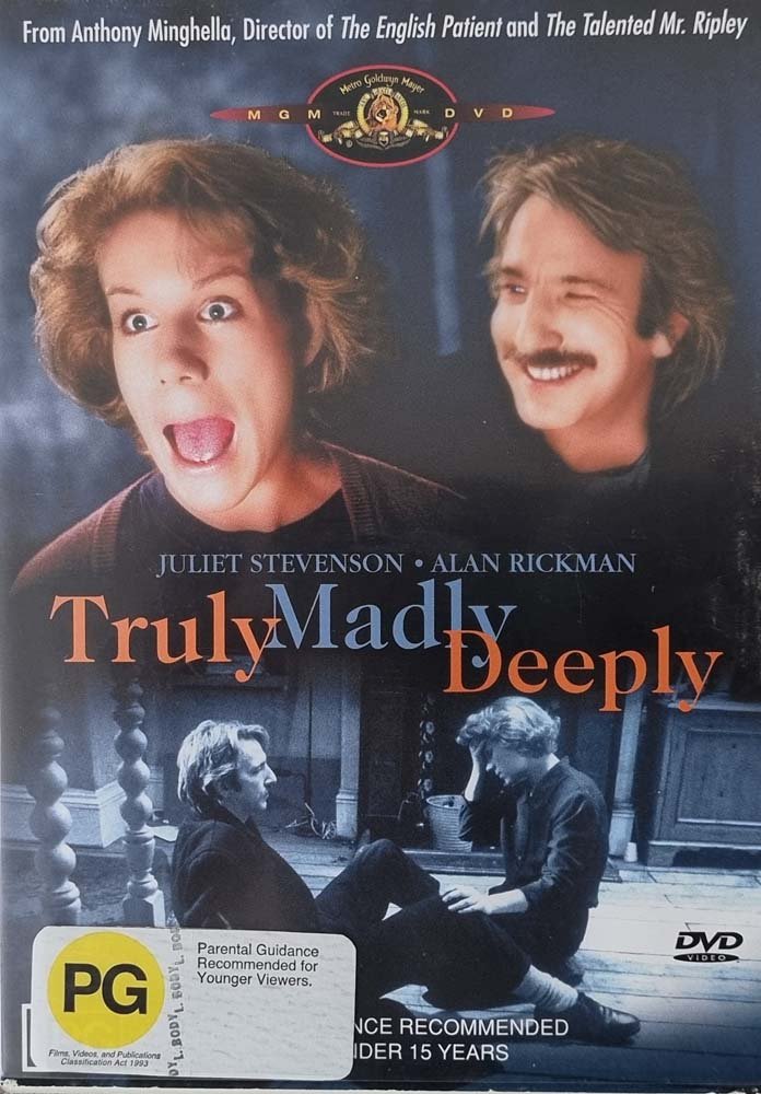 Truly Madly Deeply - 1990 (DVD) - Vinyl Kitchen