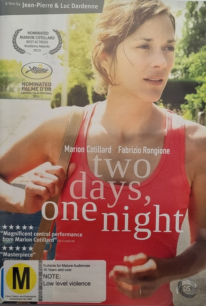 Two Days One Night - 2014 (DVD) - Vinyl Kitchen