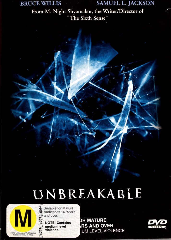 Unbreakable - 2000 (DVD) - Vinyl Kitchen