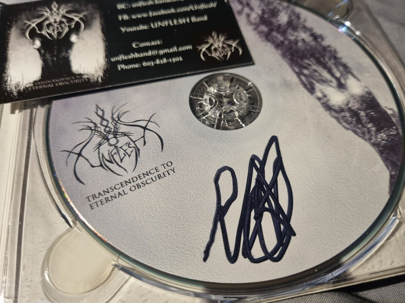 Unflesh - Transcendence to Eternal Obscurity (CD) - Vinyl Kitchen