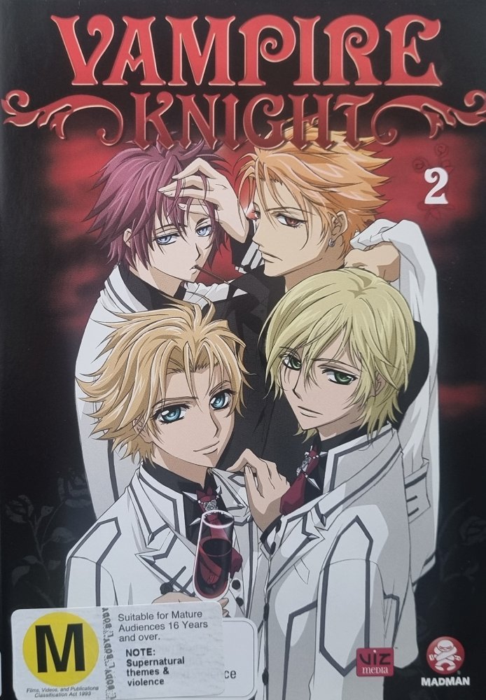Vampire Knight - Volume 2 - 2008 (DVD) - Vinyl Kitchen
