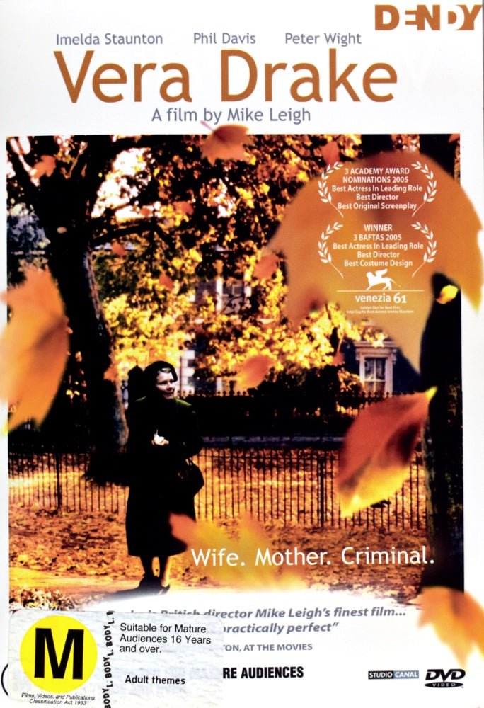 Vera Drake - 2004 (DVD) - Vinyl Kitchen