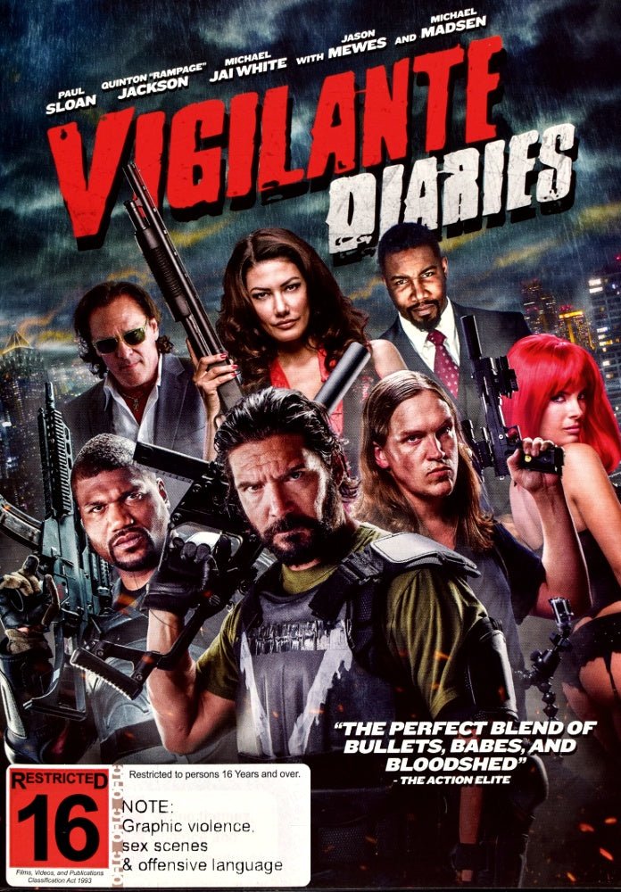 Vigilante Diaries - 2016 (DVD) - Vinyl Kitchen